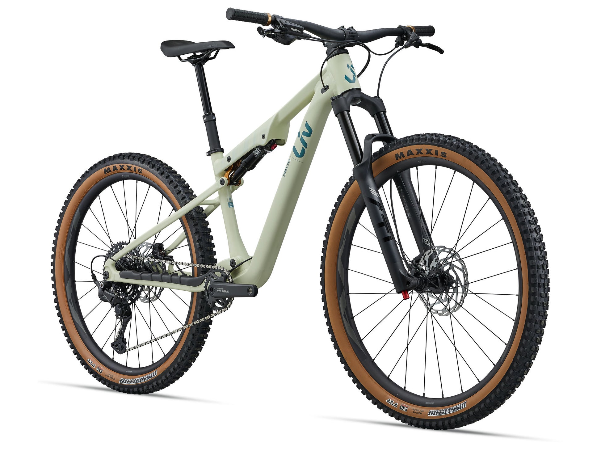 GIANT LIV EMBOLDEN FULL SUSPENSION MTB BIKE 2027 PALE MOSS