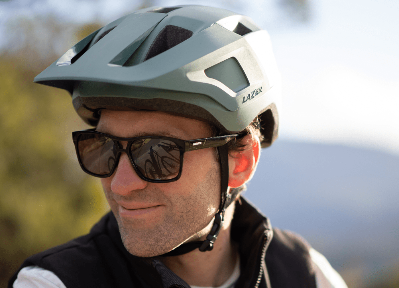 LAZER LUPO KINETICORE MTB HELMET MATTE SAGE GREEN