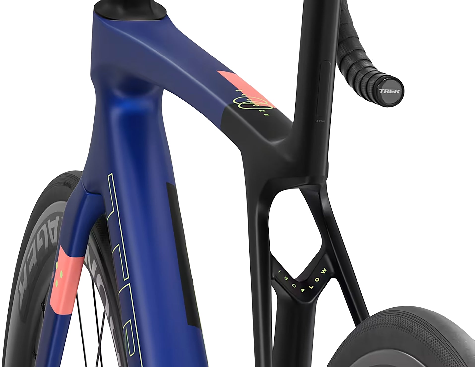 TREK MADONE SL 6 GEN 8 BIKE AXS ROAD 2027 MATTE COBALT BLUE/TREK BLACK/LIVING CORAL