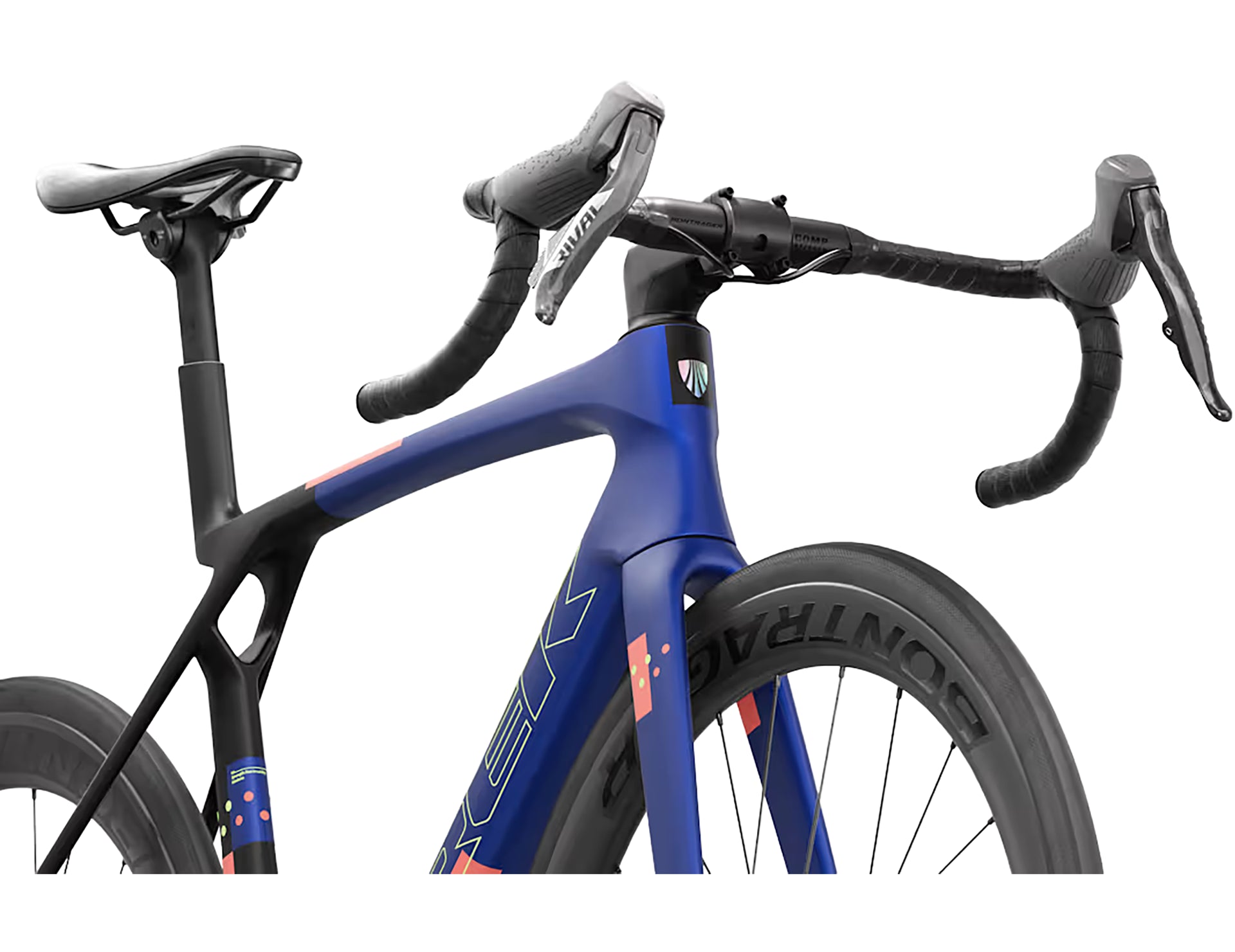 TREK MADONE SL 6 GEN 8 BIKE AXS ROAD 2027 MATTE COBALT BLUE/TREK BLACK/LIVING CORAL