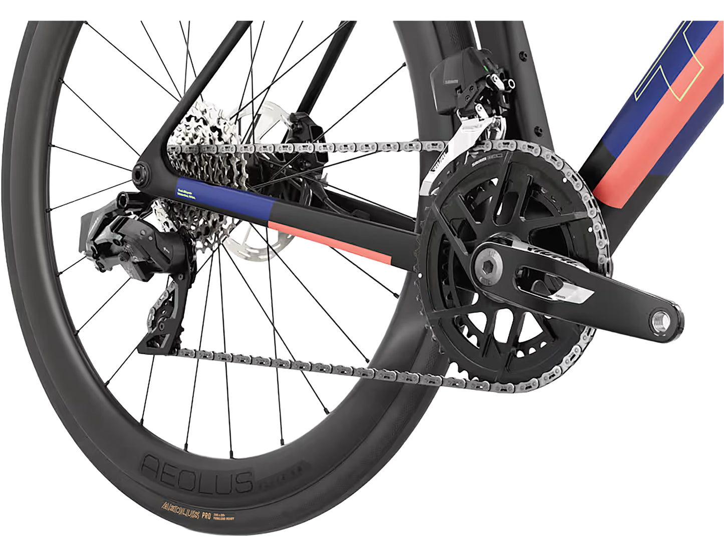 TREK MADONE SL 6 GEN 8 BIKE AXS ROAD 2027 MATTE COBALT BLUE/TREK BLACK/LIVING CORAL