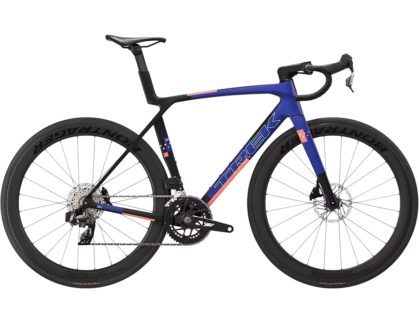 TREK MADONE SL 6 GEN 8 BIKE AXS ROAD 2027 MATTE COBALT BLUE/TREK BLACK/LIVING CORAL