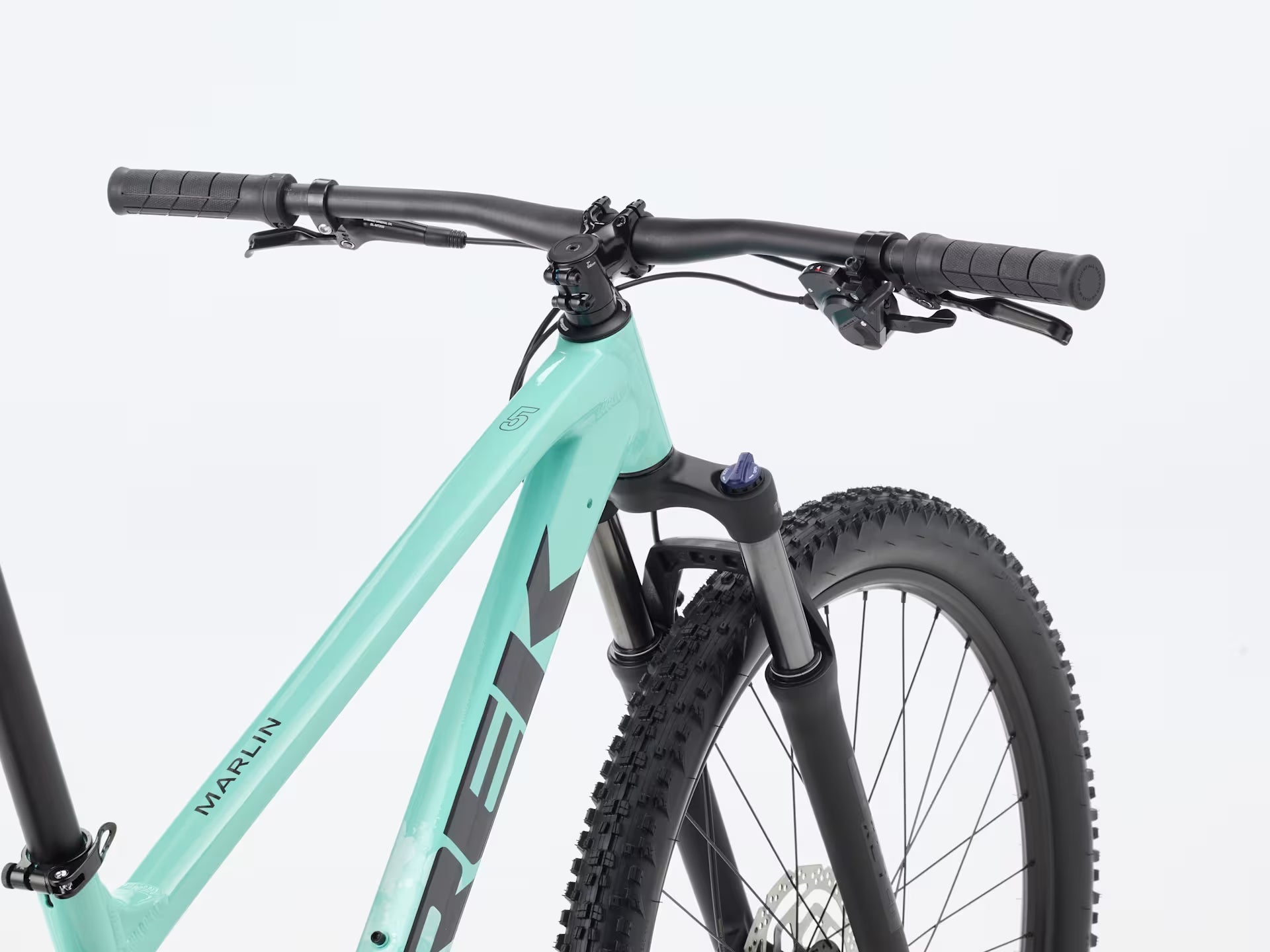 TREK MARLIN 5 GEN 3 MTB BIKE 2026 MIAMI GREEN/DARK AQUATIC FADE