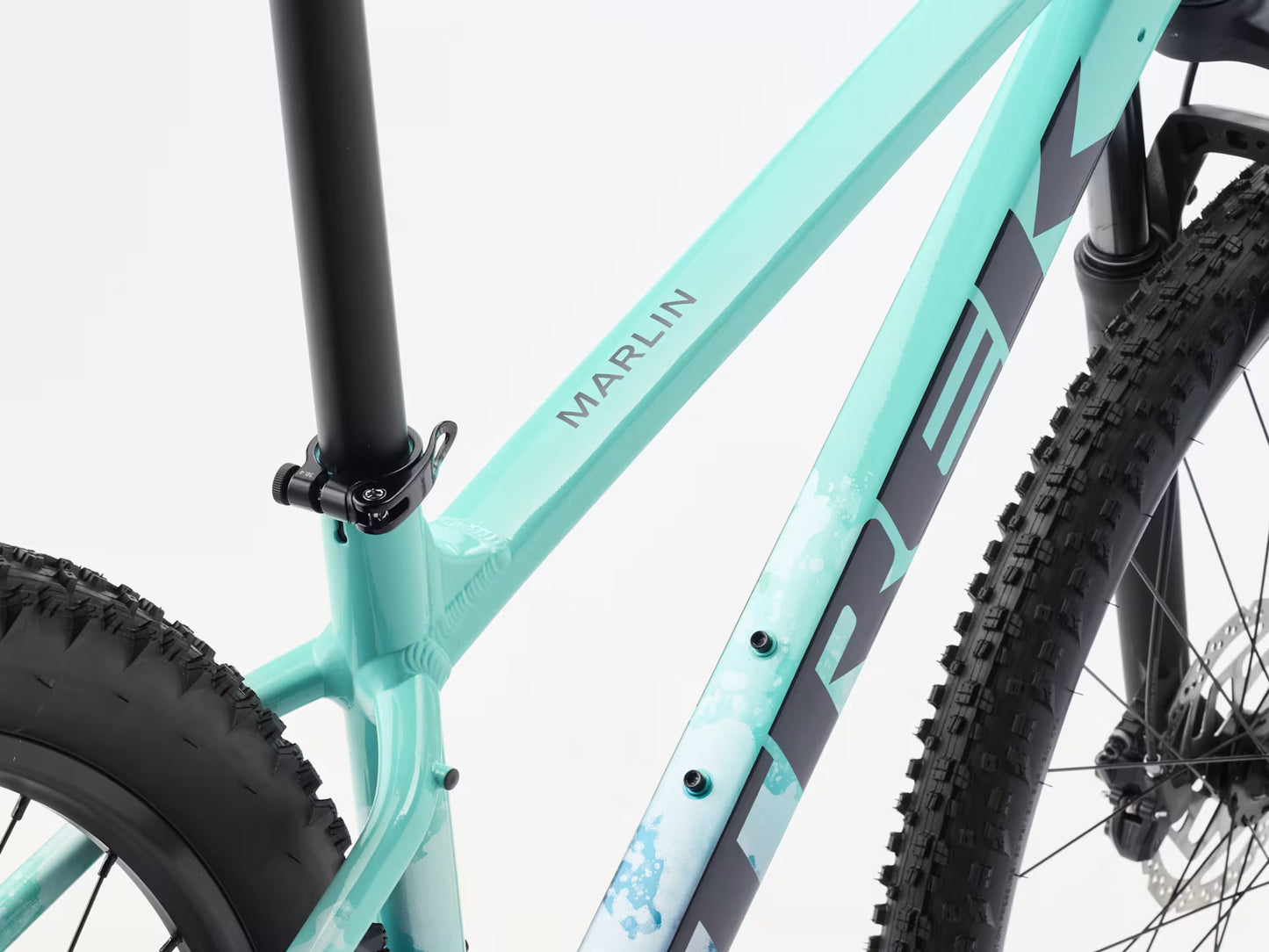 TREK MARLIN 5 GEN 3 MTB BIKE 2026 MIAMI GREEN/DARK AQUATIC FADE
