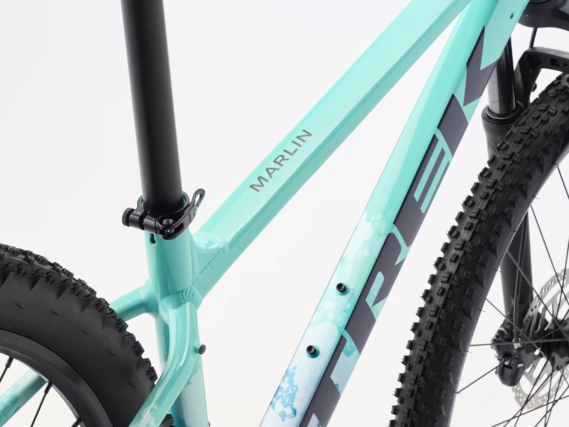 TREK MARLIN 5 GEN 3 MTB BIKE 2026 MIAMI GREEN/DARK AQUATIC FADE
