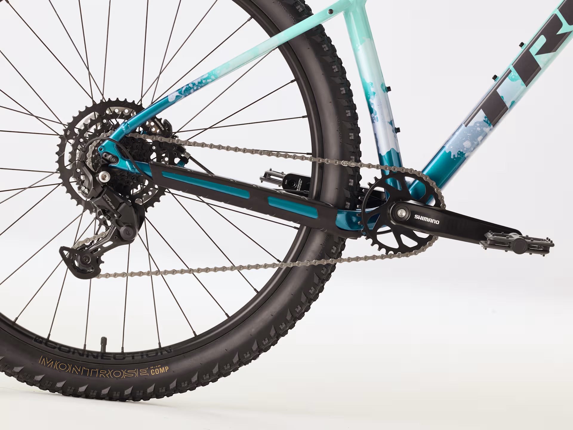 TREK MARLIN 5 GEN 3 MTB BIKE 2026 MIAMI GREEN/DARK AQUATIC FADE