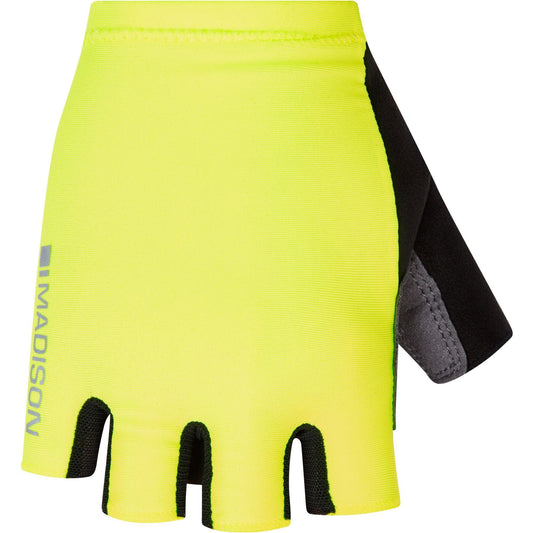 MADISON FREEWHEEL MITTS HI-VIZ YELLOW