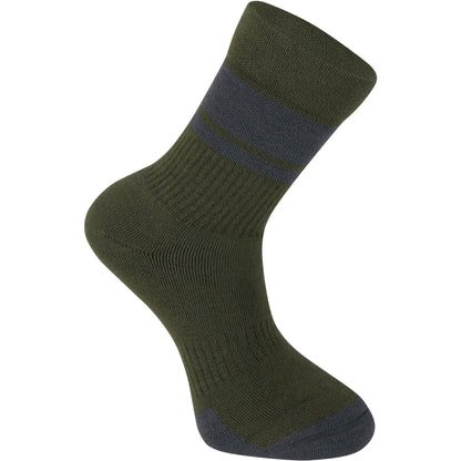 MADISON DTE ISOLER MERINO WINTER SOCKS MIDNIGHT GREEN