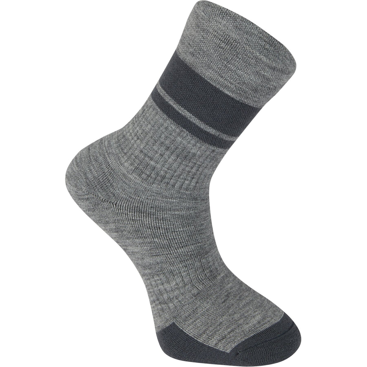 MADISON DTE ISOLER MERINO WINTER SOCKS GREY MARL