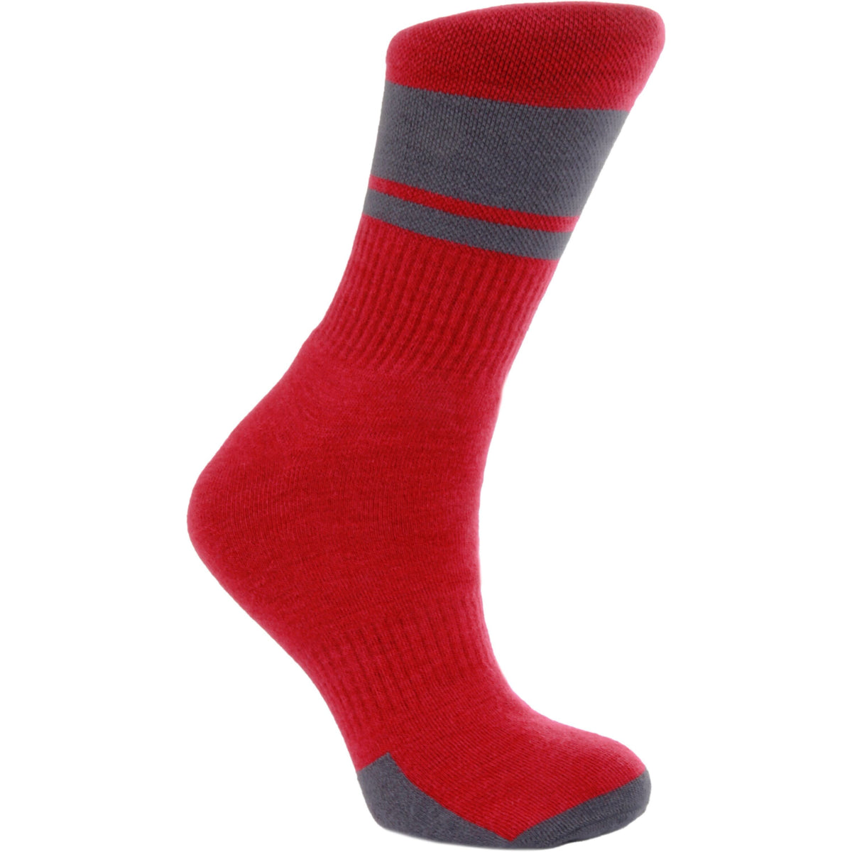 MADISON DTE ISOLER MERINO WINTER SOCKS MINERAL RED