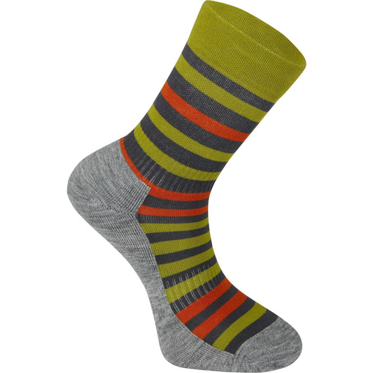 MADISON ROAM ISOLER MERINO 4 SEASON SOCKS MOSS GREEN