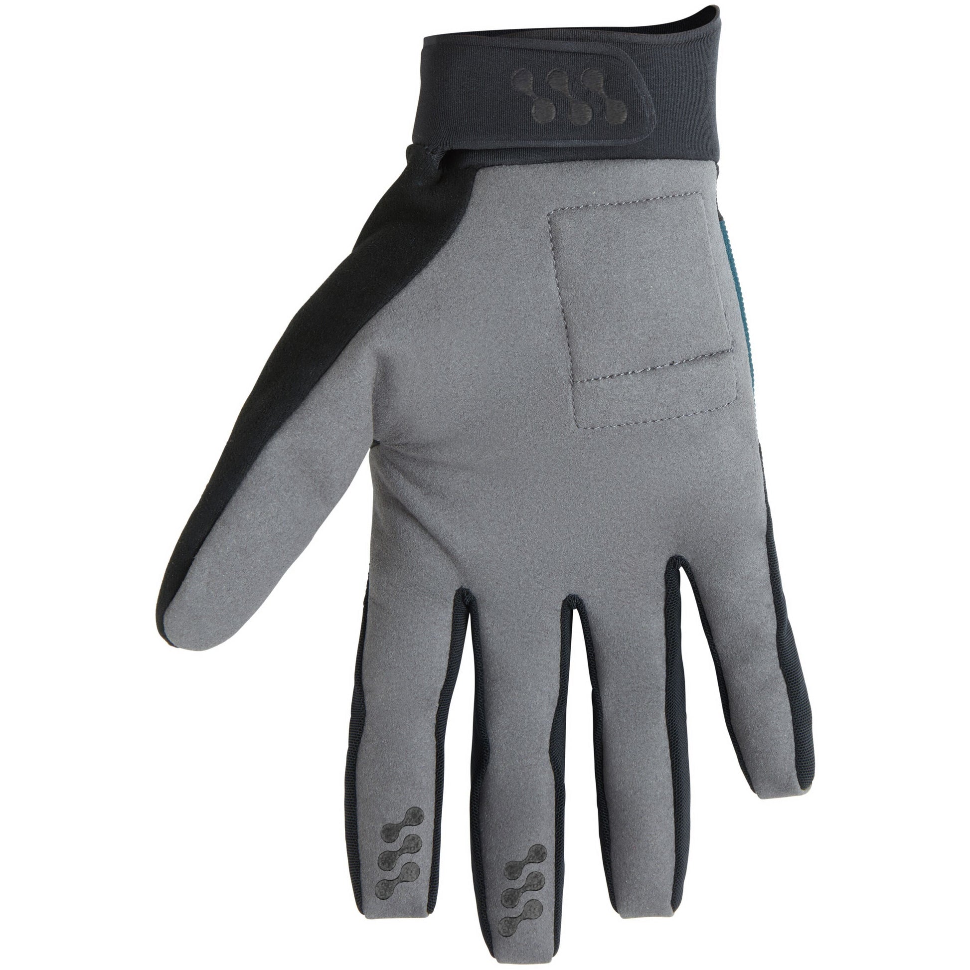 MADISON FREEWHEEL GEL PAD TRAIL GLOVES LAKE BLUE