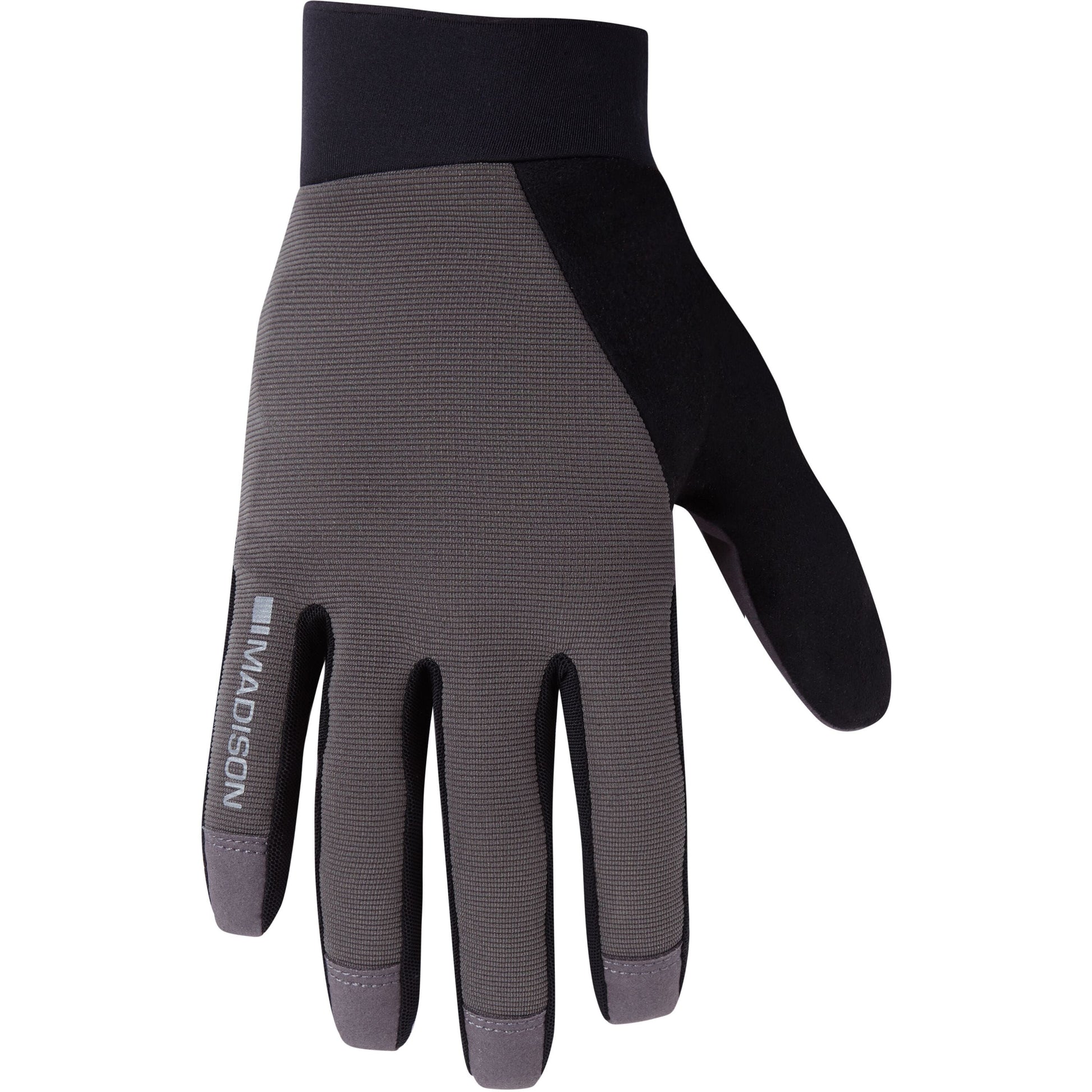 MADISON FREEWHEEL GEL PAD TRAIL GLOVES MIDNIGHT GREEN