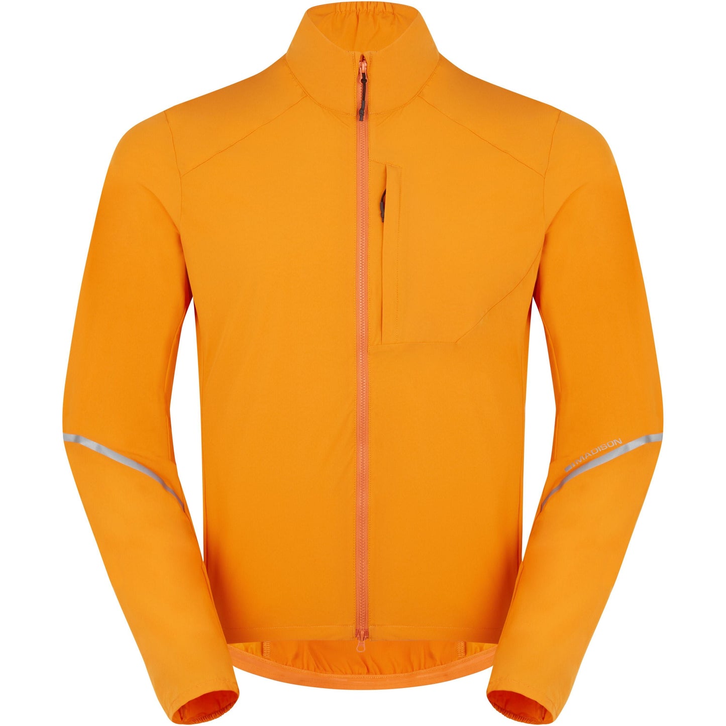 MADISON FREEWHEEL PACKABLE WIND RESISTANT MEN'S JACKET MANGO ORANGE
