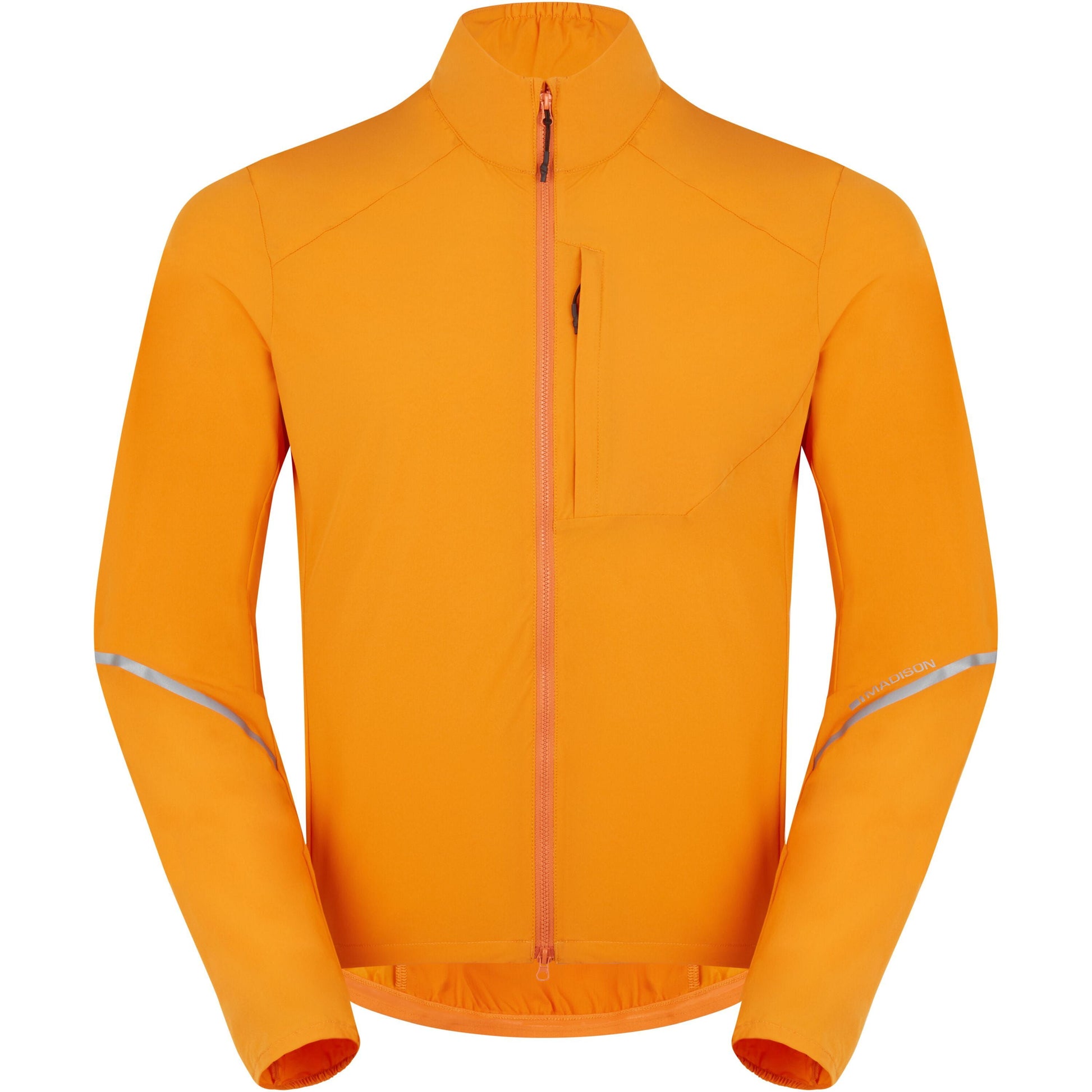 MADISON FREEWHEEL PACKABLE WIND RESISTANT MEN'S JACKET MANGO ORANGE