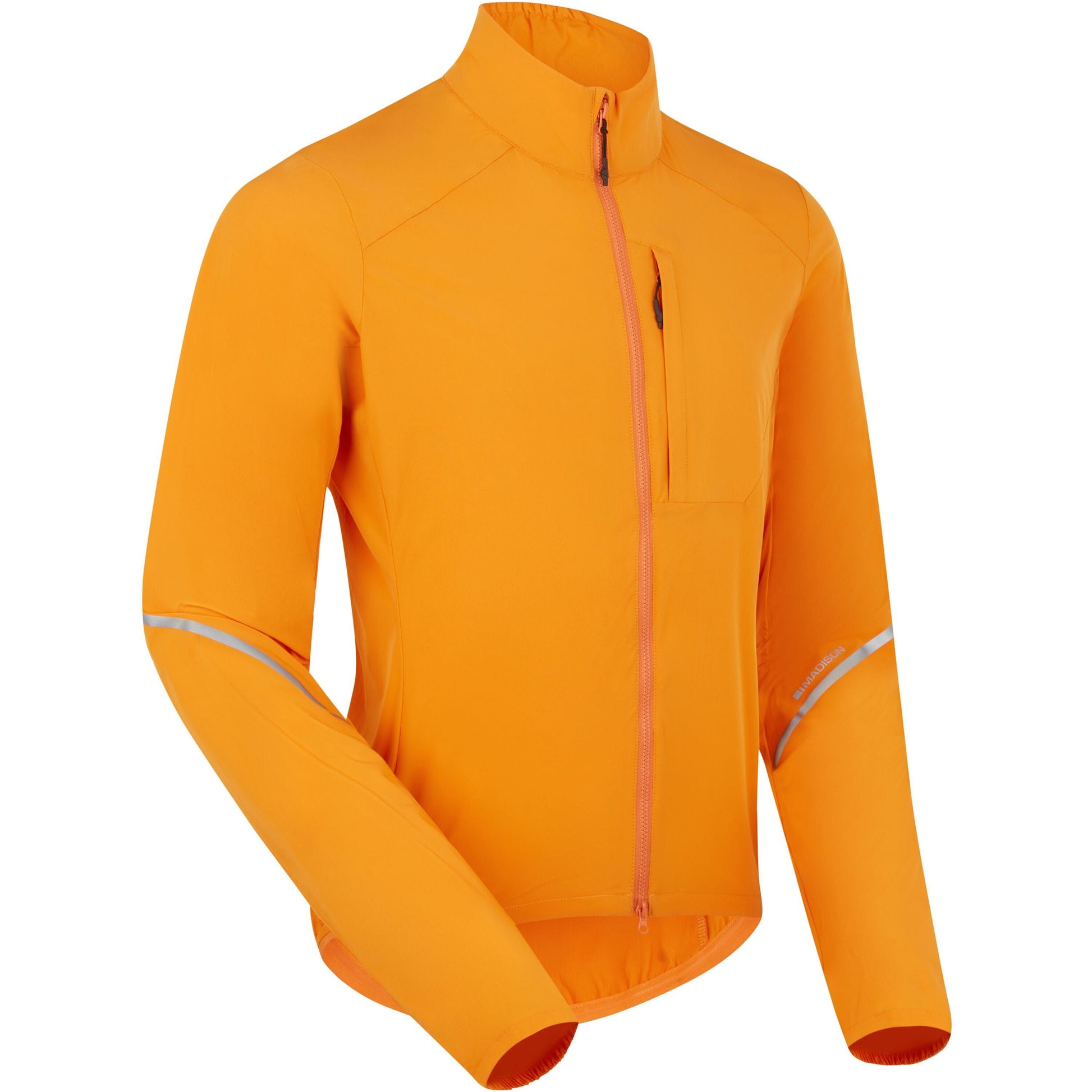 MADISON FREEWHEEL PACKABLE WIND RESISTANT MEN'S JACKET MANGO ORANGE