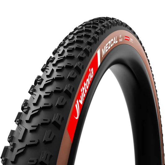 VITTORIA MEZCAL XC RACE 29" TLR GRAPHENE 2.0 FOLDING TYRE BROWN