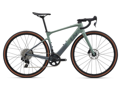 GIANT LIV AVAIL ADVANCED E+ ELITE AR eROAD BIKE 2026 EUCALYPTUS/OCEAN STORM