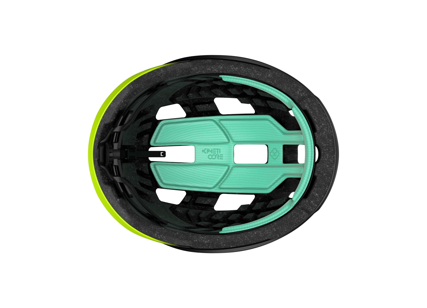 LAZER TONIC KINETICORE ROAD HELMET FLASH YELLOW MATTE BLACK
