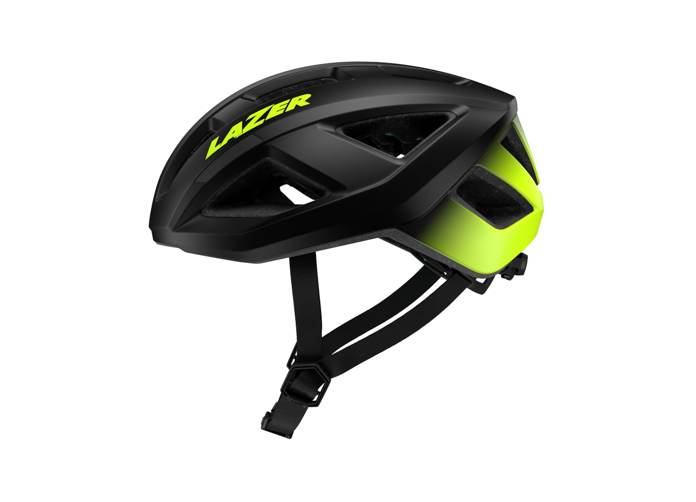 LAZER TONIC KINETICORE ROAD HELMET FLASH YELLOW MATTE BLACK