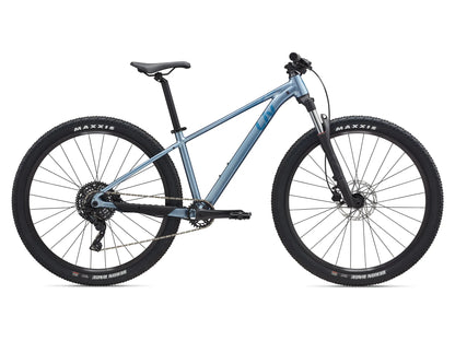 GIANT LIV TEMPT 2 HARDTAIL MTB BIKE 2025 SATIN FROST SILVER/ELECTRON BLUE