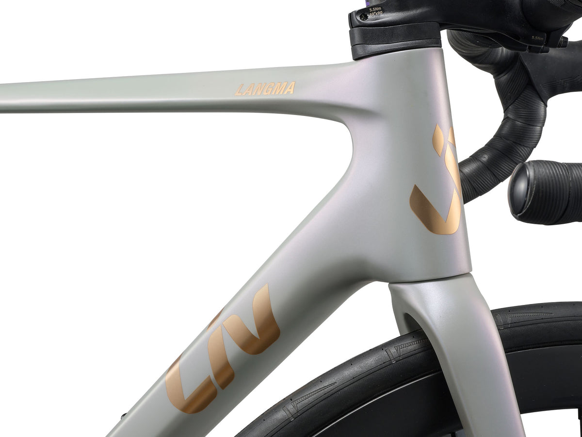 GIANT LIV LANGMA ADVANCED PRO 1 CARBON ROAD BIKE 2027 SUPERNOVA GREY