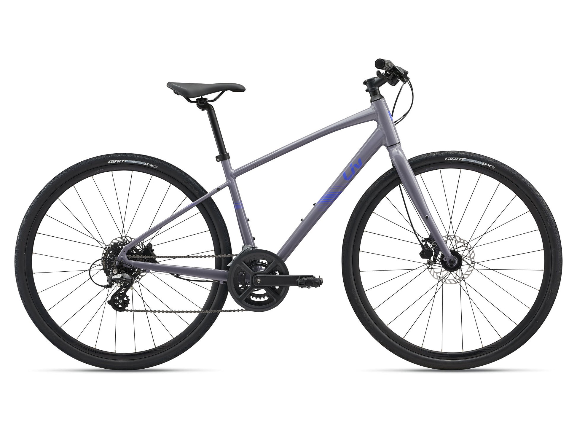 GIANT LIV ALIGHT DISC 3 HYBRID BIKE 2026 NIGHT HAZE