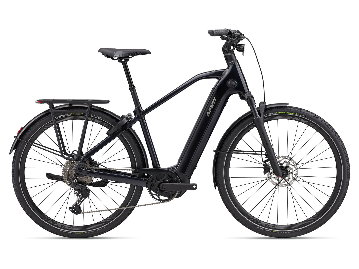 GIANT ANYTOUR E+ 4 DD 625Wh ELECTRIC HYBRID BIKE 2027 COLD NIGHT