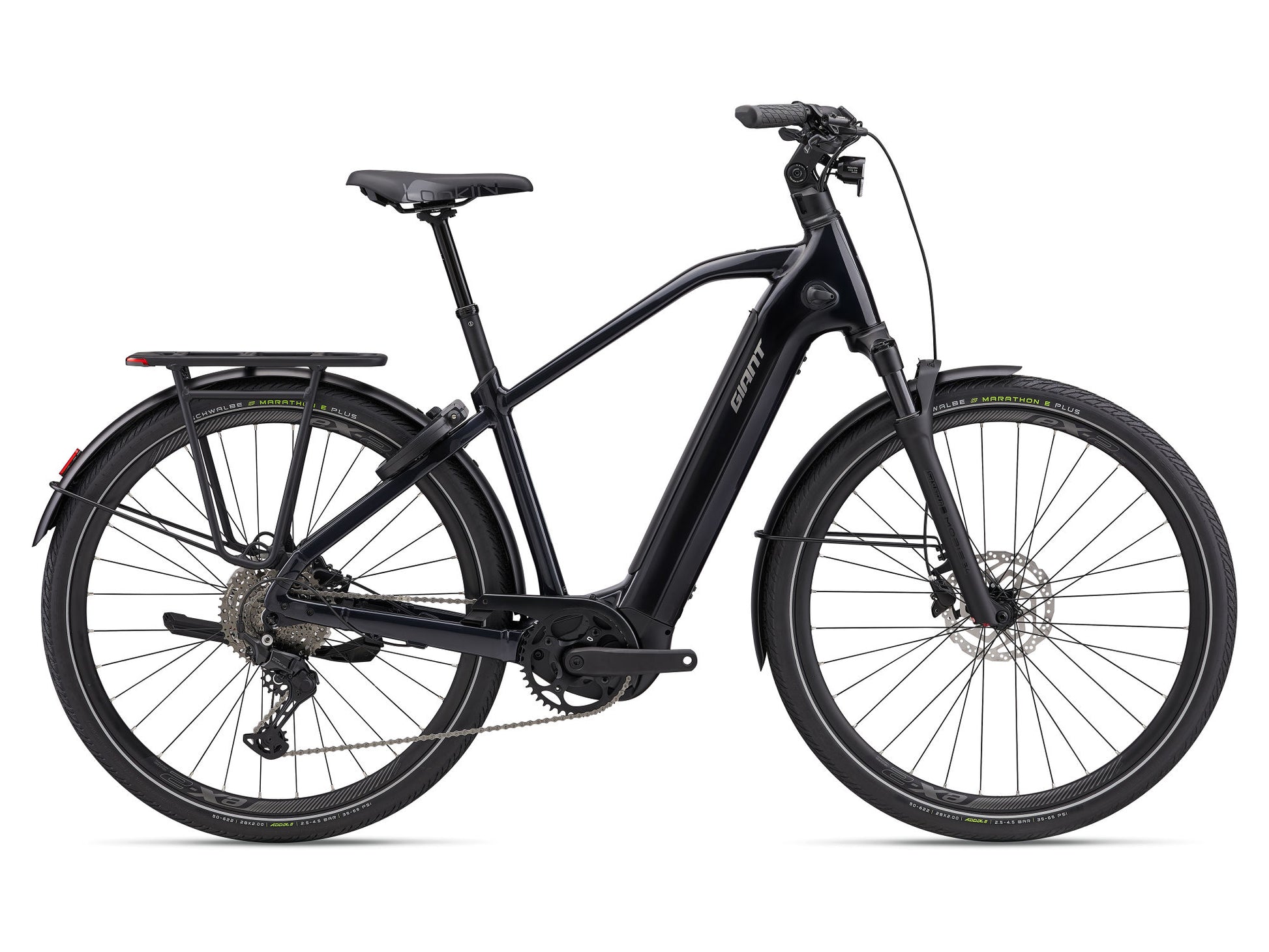 GIANT ANYTOUR E+ 4 DD 625Wh ELECTRIC HYBRID BIKE 2027 COLD NIGHT