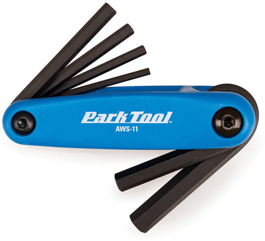 PARK TOOL AWS-11 FOLD-UP HEX WRENCH SET