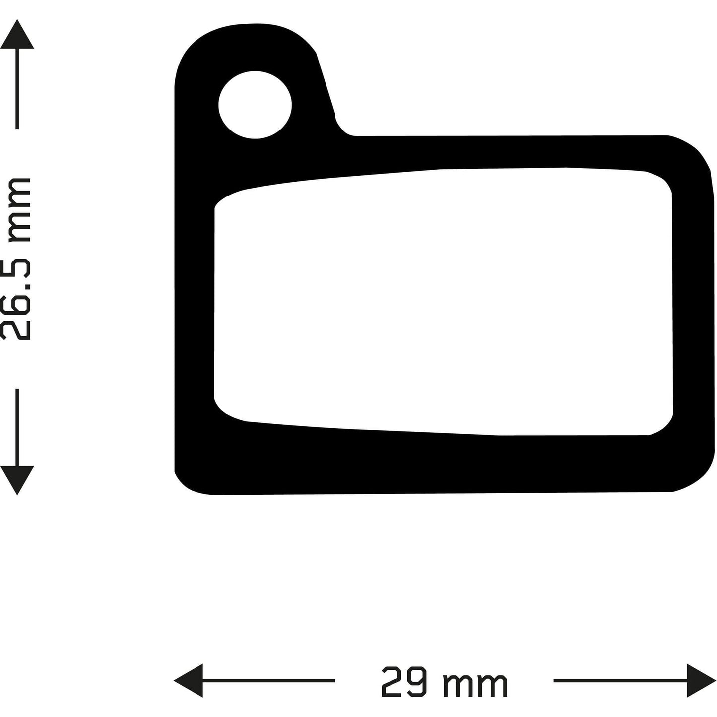AZTEC SINTERED DISC BRAKE PADS FOR SHIMANO DEORE M555, NEXAVE C900, C901