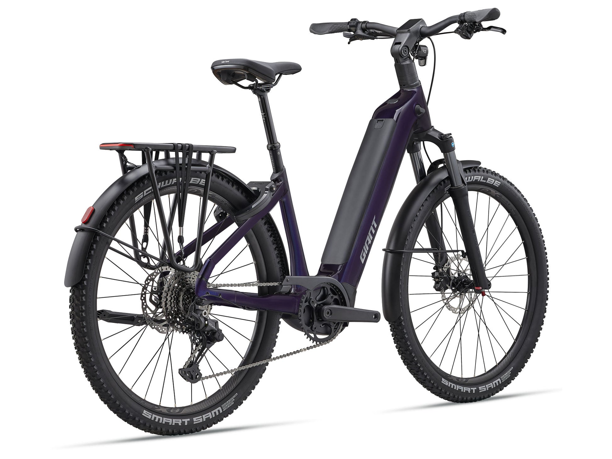 GIANT ANYTOUR X E+ 3 625Wh ELECTRIC HYBRID BIKE 2027 BLACK CURRANT