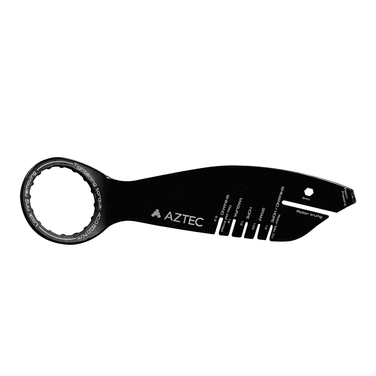 AZTEC SHARK ROTOR WEAR INDICATOR AND LOCKRING WRENCH