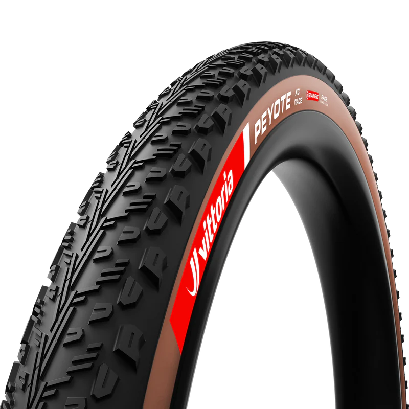 VITTORIA PEYOTE XC RACE 29" TLR GRAPHENE 2.0 FOLDING TYRE BROWN