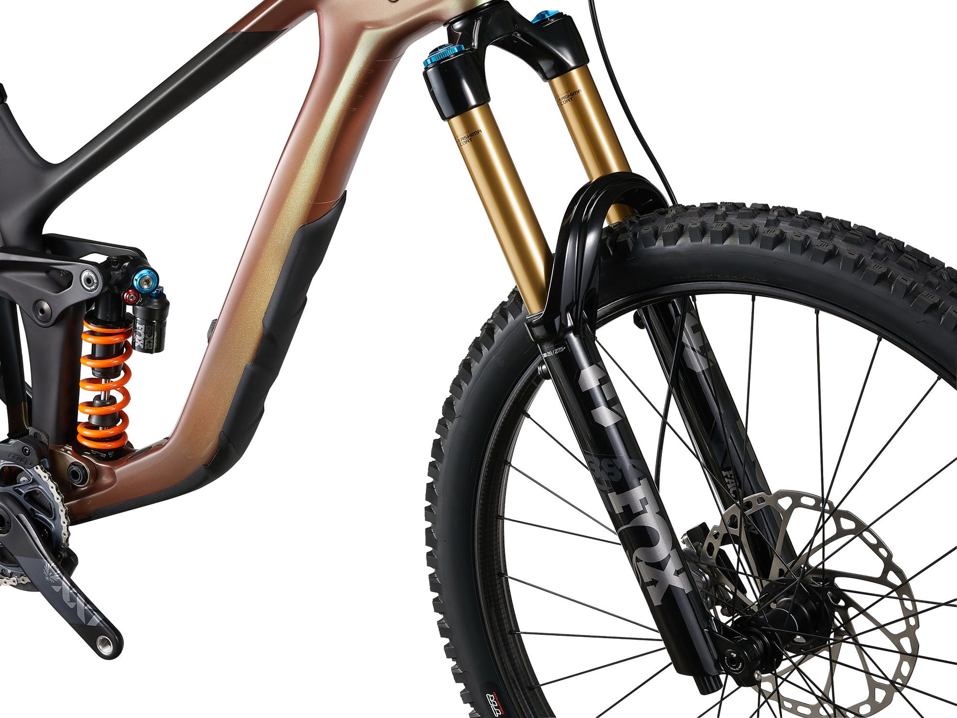 GIANT REIGN ADVANCED PRO 0 FULL SUSPENSION MTB BIKE 2023 GLOSS MESSIER/MATT CARBON SMOKE