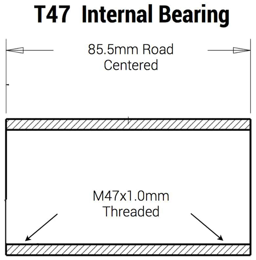 PRAXIS WORKS T47 BOTTOM BRACKET