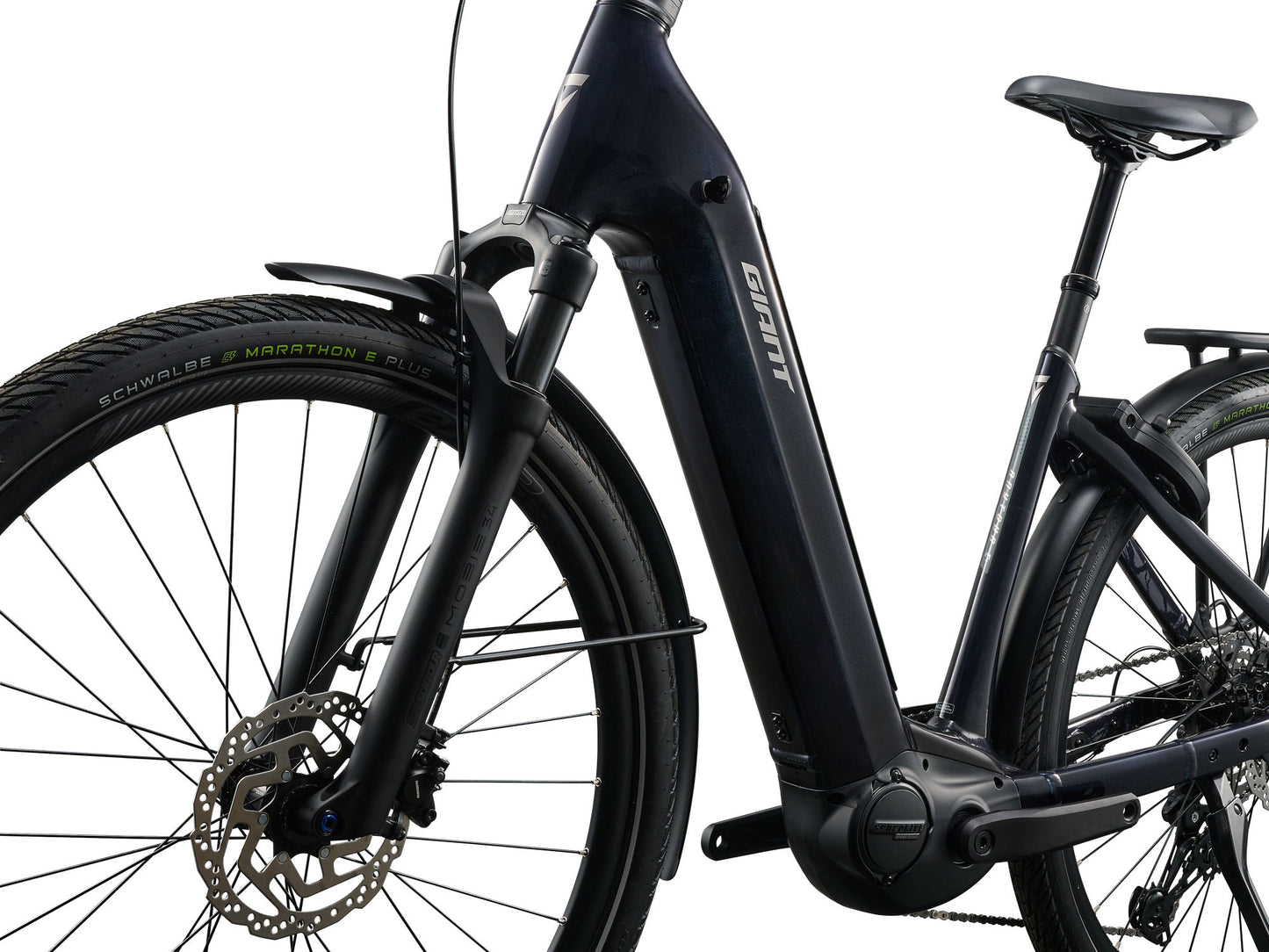 GIANT ANYTOUR E+ 4 LST 625Wh ELECTRIC HYBRID BIKE 2027 COLD NIGHT