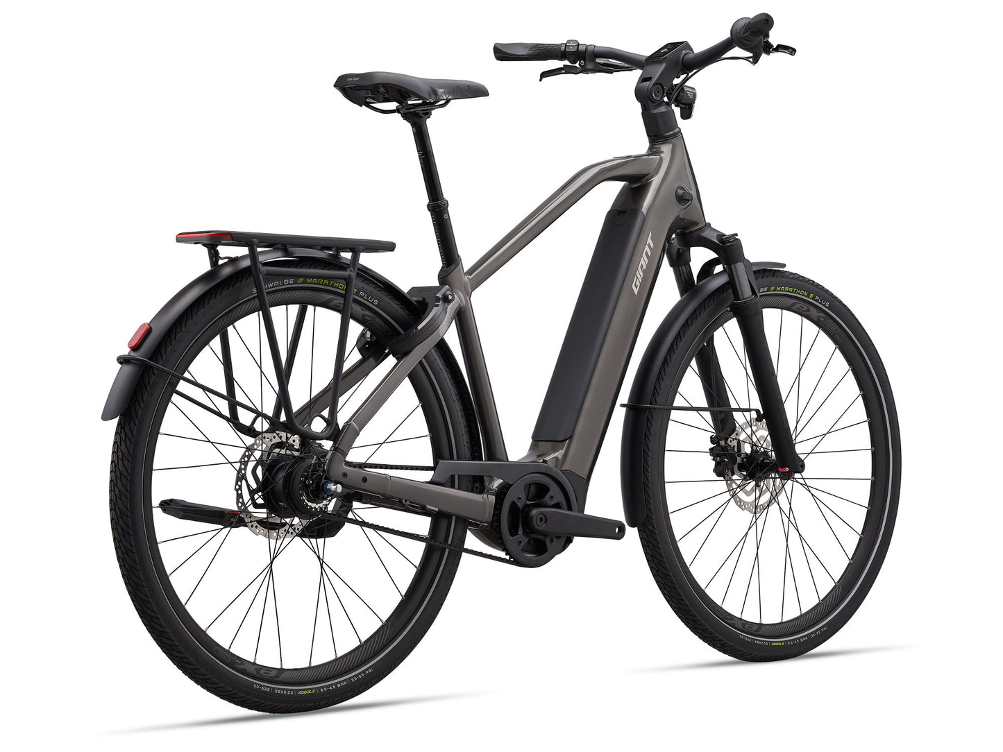 GIANT ANYTOUR E+ 3 DD 625Wh ELECTRIC HYBRID BIKE 2027 STEALTH CHROME