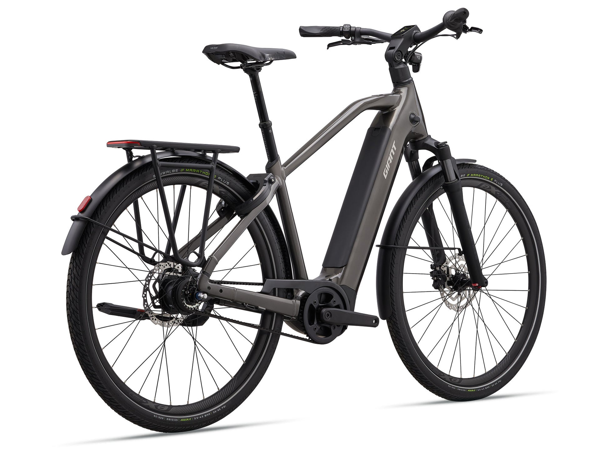 GIANT ANYTOUR E+ 3 DD 625Wh ELECTRIC HYBRID BIKE 2027 STEALTH CHROME