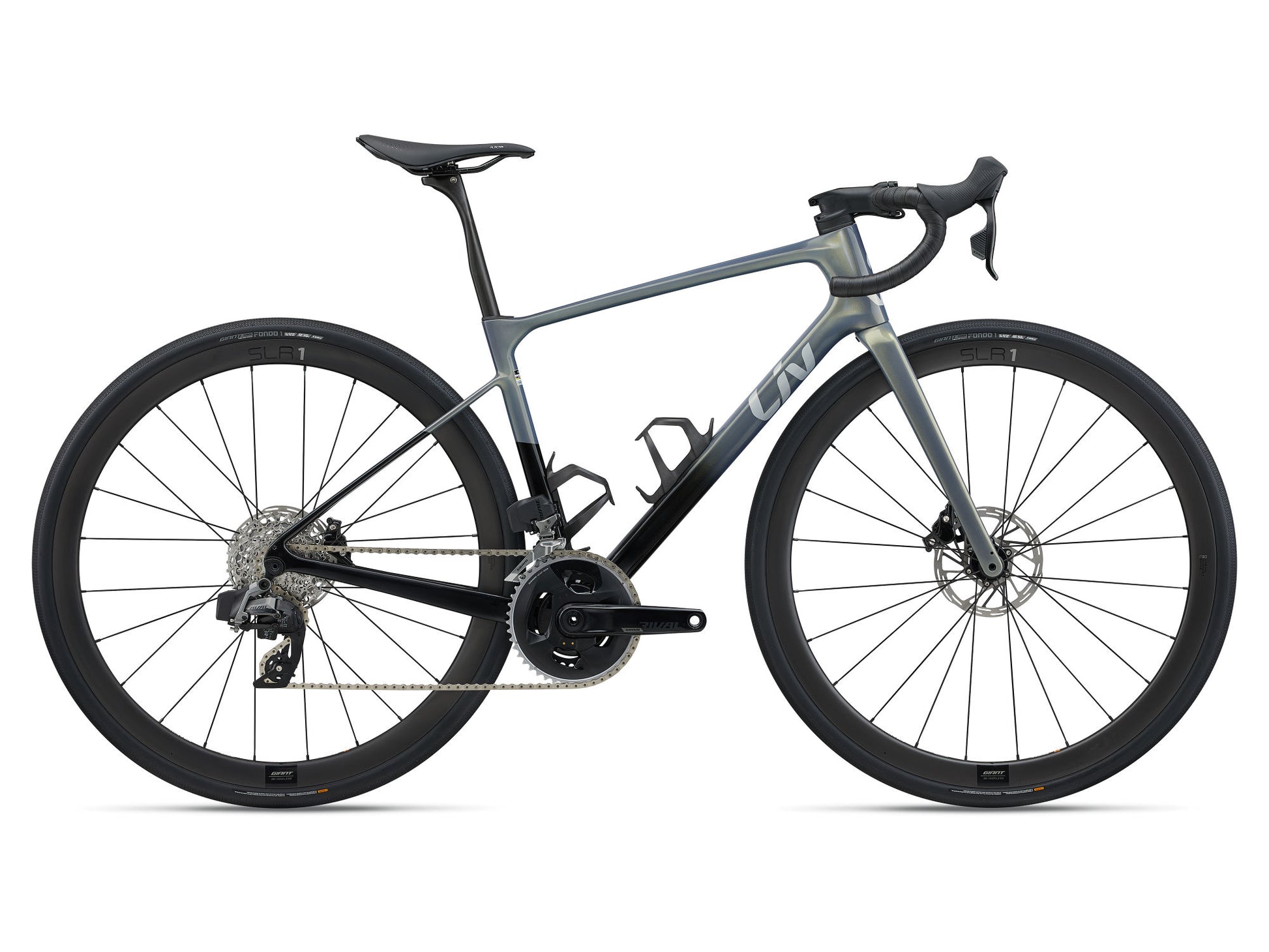 GIANT LIV AVAIL ADVANCED PRO 1 ROAD BIKE 2025 GLOSS AURORA NOISE/CARBON SMOKE