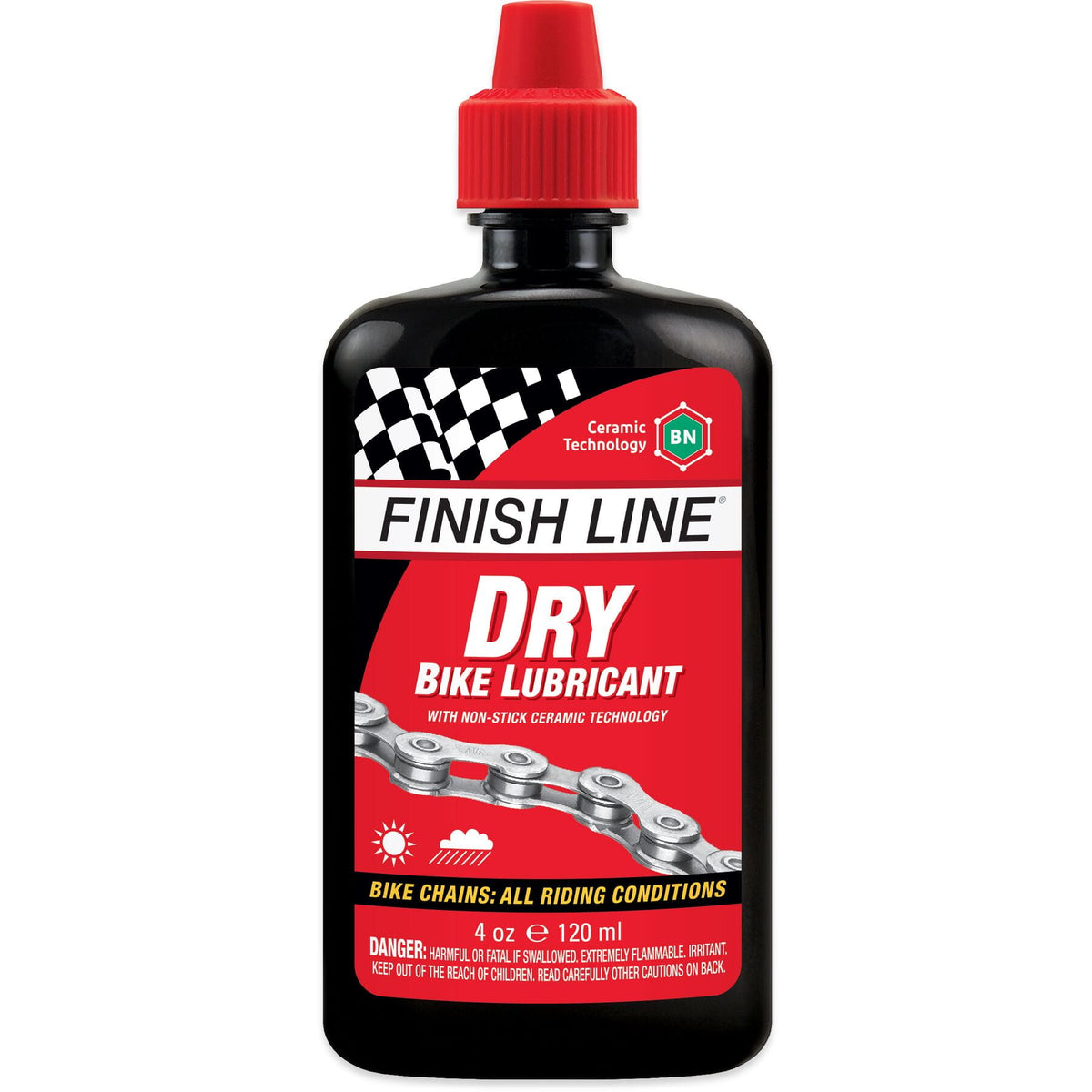 FINISH LINE DRY CHAIN LUBE 4oz