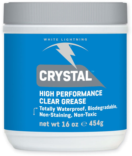 WHITE LIGHTNING CRYSTAL CLEAR GREASE 455g