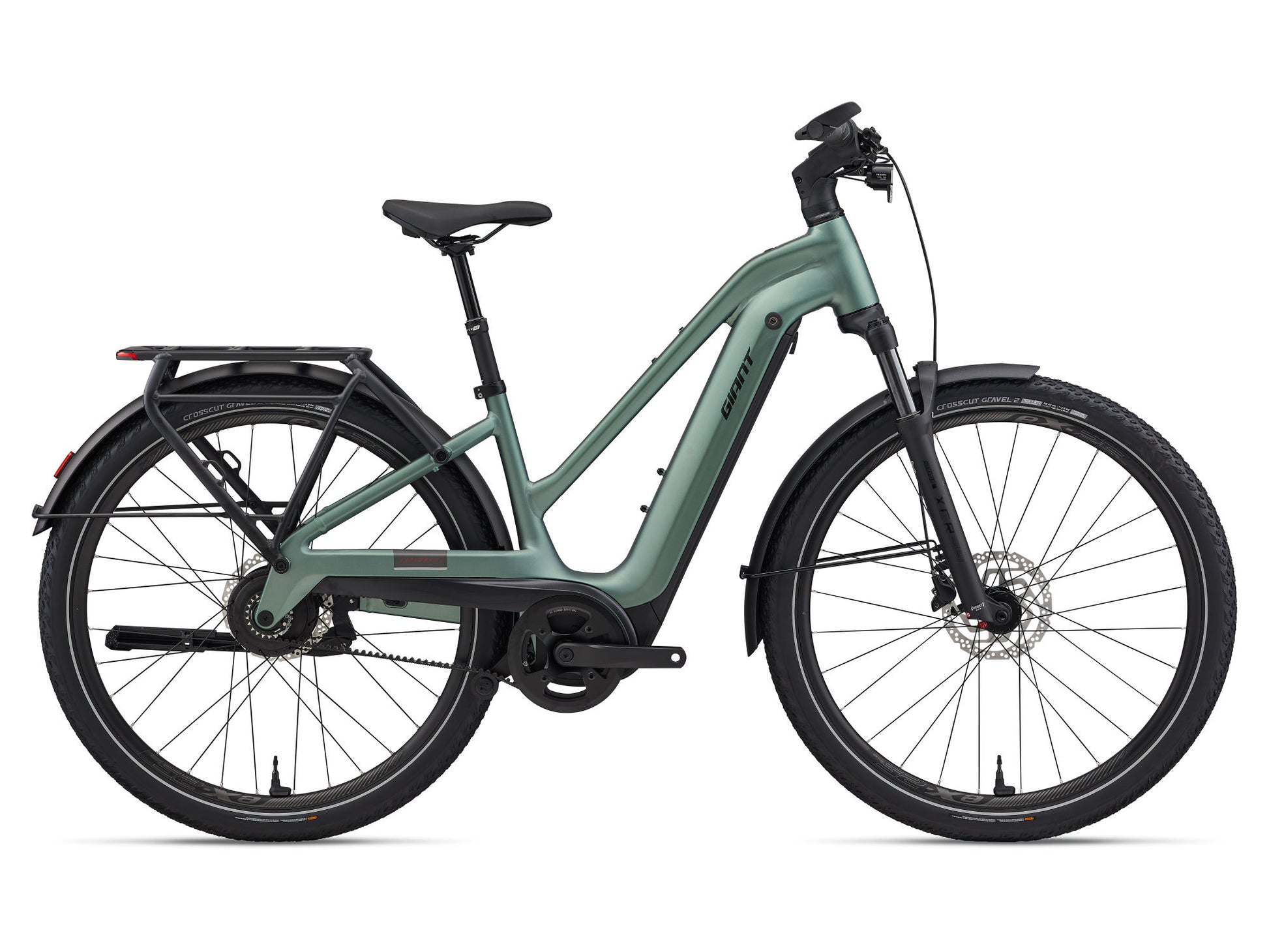 GIANT EXPLORE E+ 2 STAGGER HYBRID eBIKE 2026 ALPINE GREEN