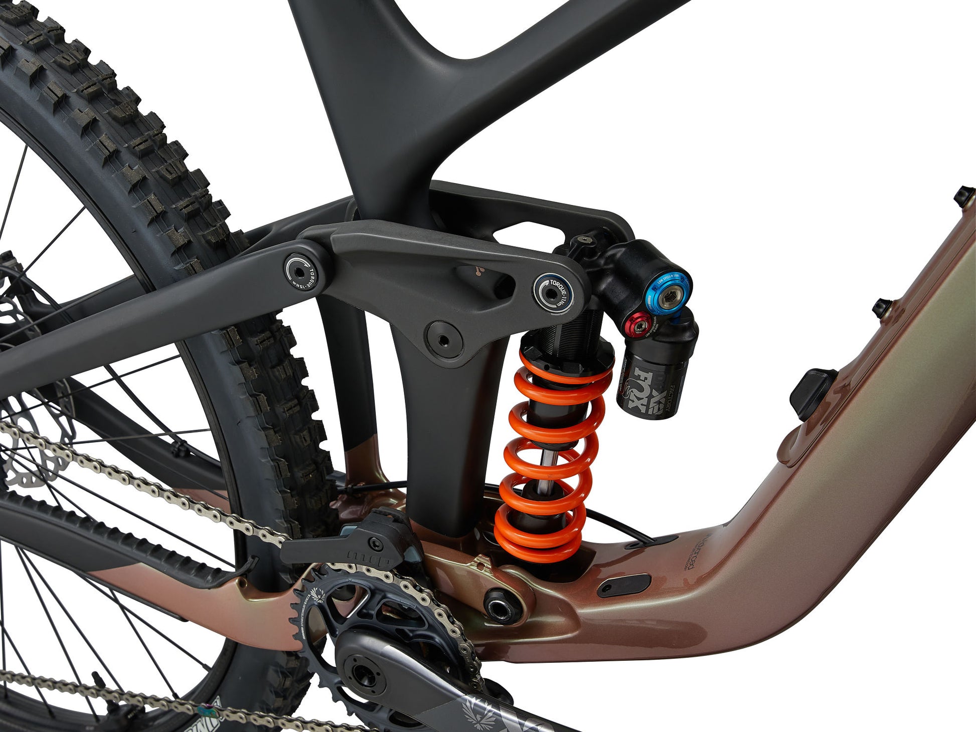 GIANT REIGN ADVANCED PRO 0 FULL SUSPENSION MTB BIKE 2023 GLOSS MESSIER/MATT CARBON SMOKE