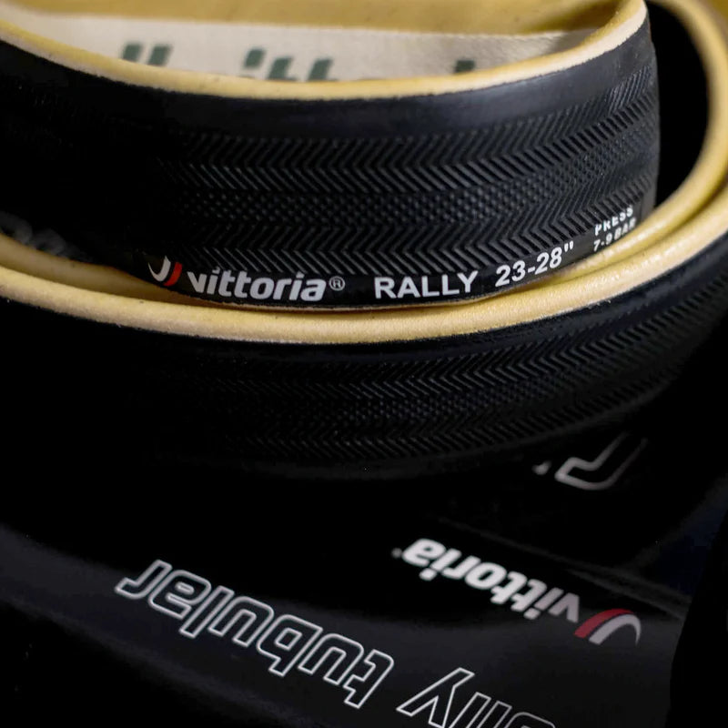 VITTORIA RALLY TUBULAR TYRE TAN