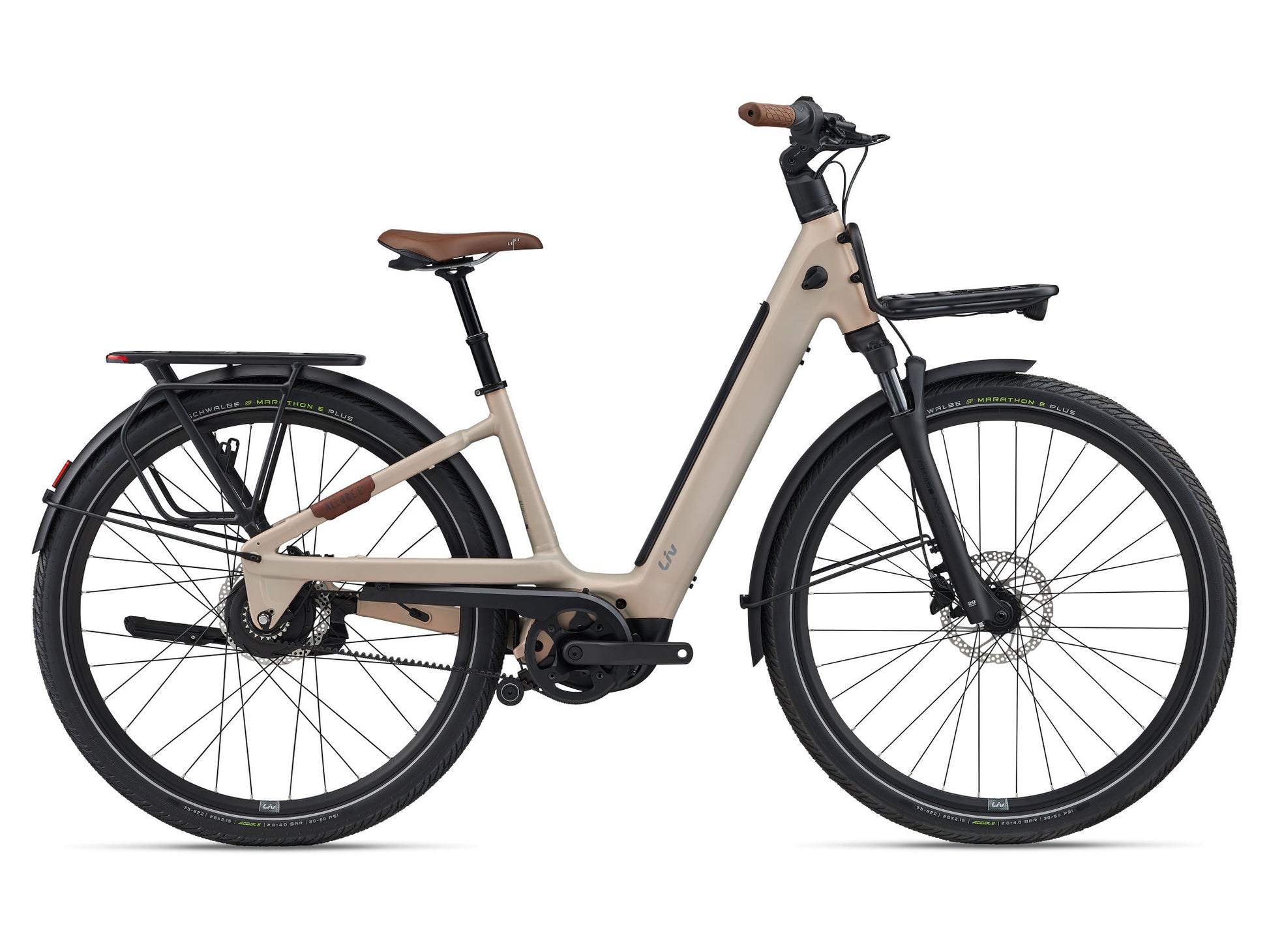 GIANT LIV ALLURE E+ 1 HYBRID eBIKE 2026 SUNSET IVORY