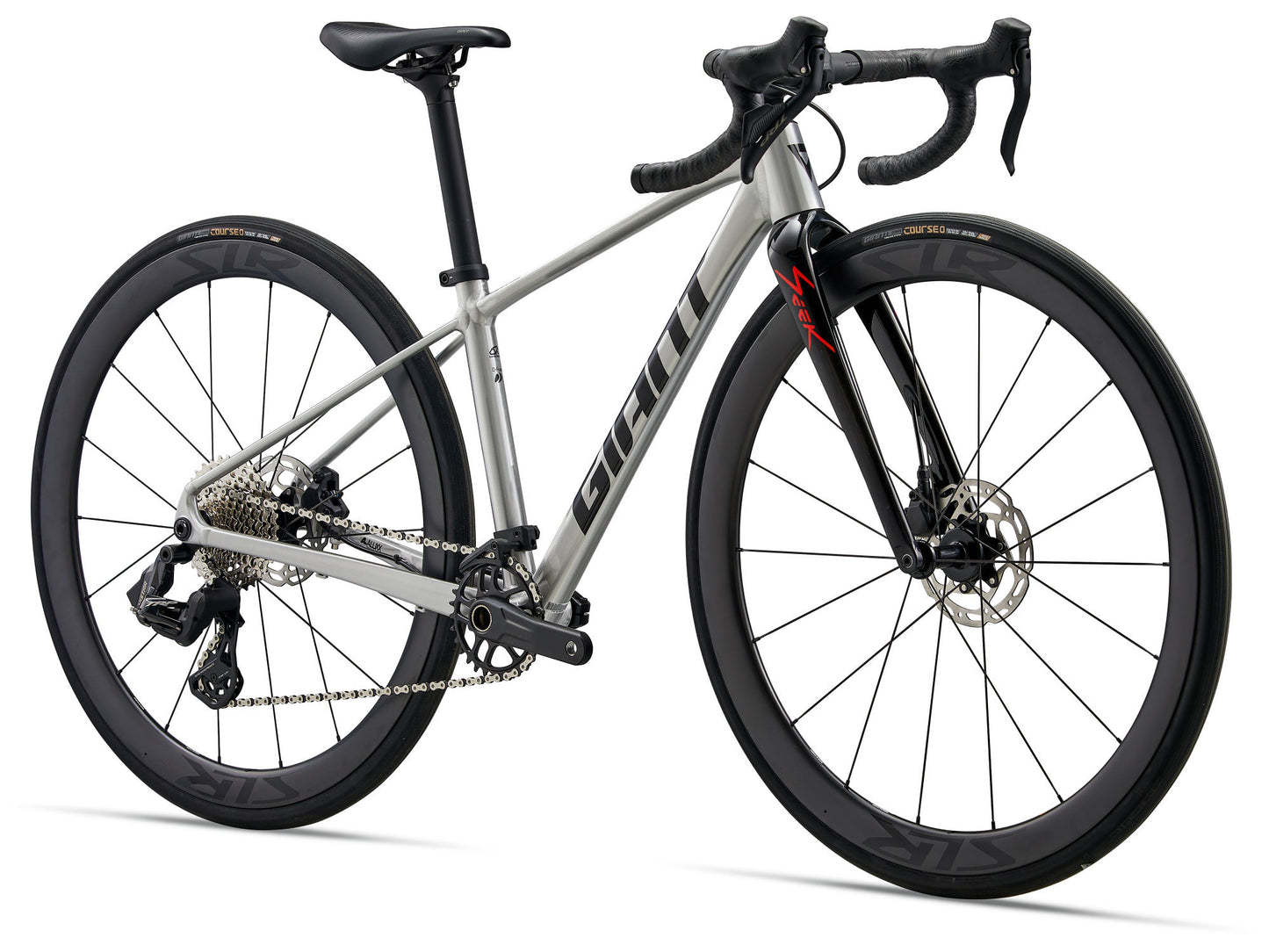 GIANT SEEK 1 KID'S ROAD BIKE 2026 RAW ALUMINIUM
