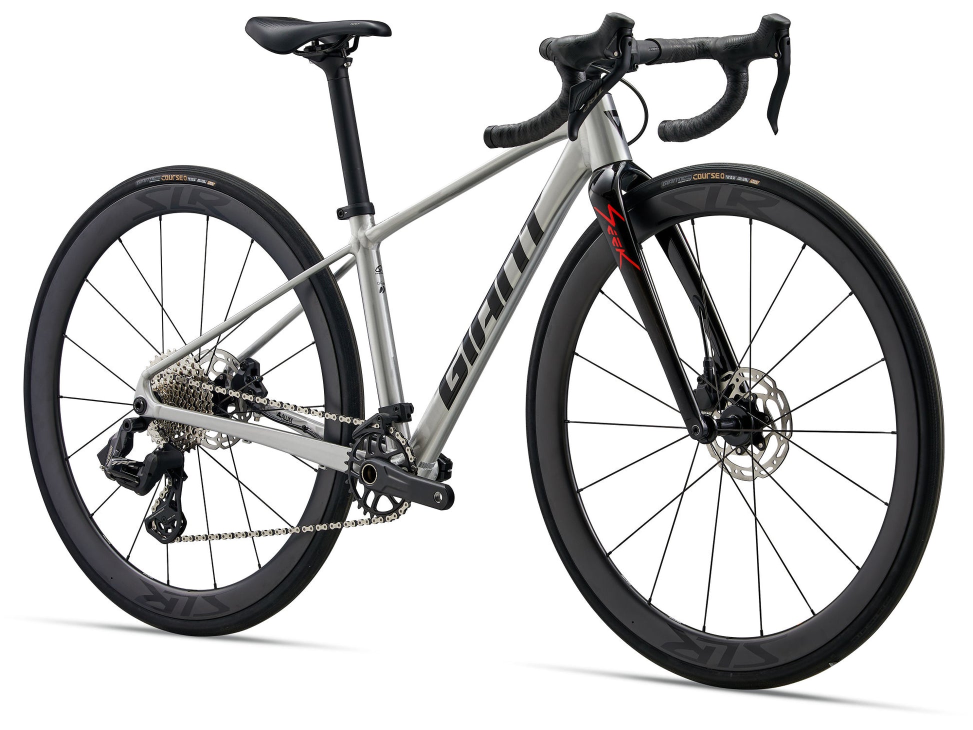 GIANT SEEK 1 KID'S ROAD BIKE 2026 RAW ALUMINIUM