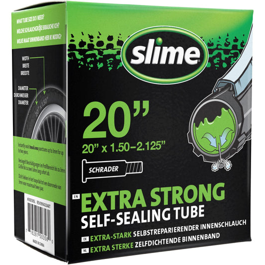 SLIME SELF-SEALING BICYCLE INNER TUBE (20" x 1.50-2.125" Schrader)
