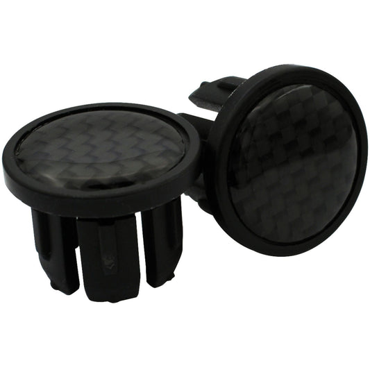 M PART CARBON FIBRE LOOK ROAD BAR END PLUGS